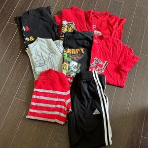 Bundle of boys clothes size 10-12